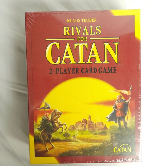 New Sealed Rivals For Catan 2-Player Card Game Klaus Teuber - Picture 1 of 4